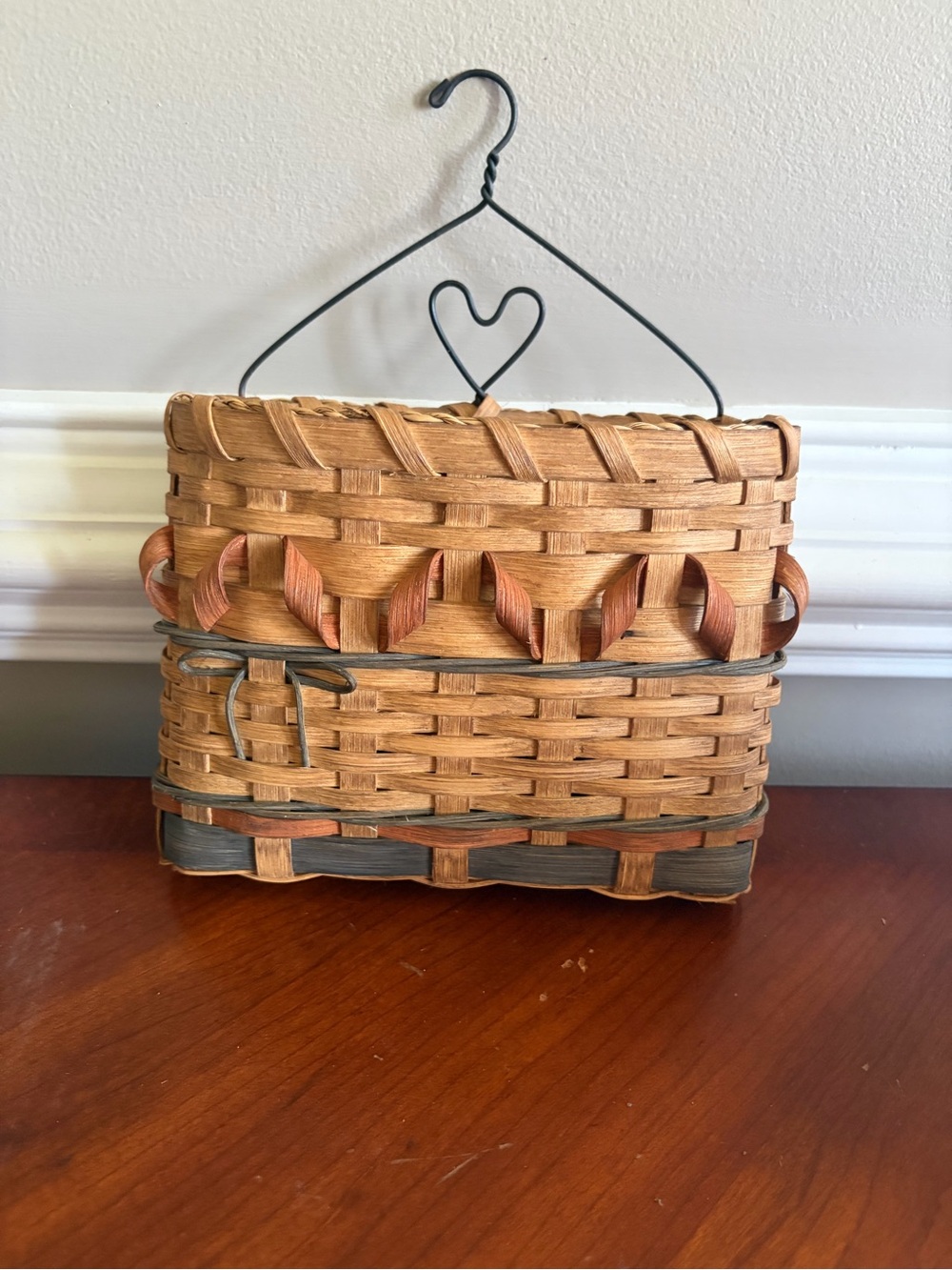 Vintage Farmhouse wall basket